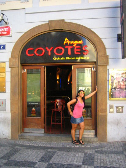 One of last night's stops