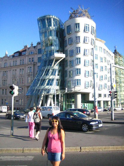 The Ginger Rogers &amp; Fred Astaire house by the one and only, Frank Ghery