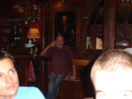 I would've enjoyed my meal more if this guy wasn't staring at me the ENTIRE time!