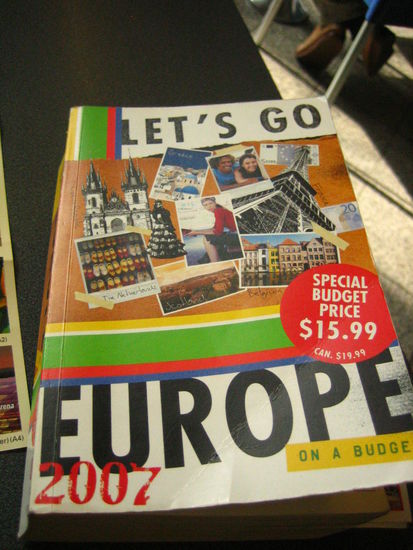 Our trusty guide on this trip