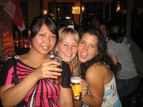 My BFFs of the night (and on FB)