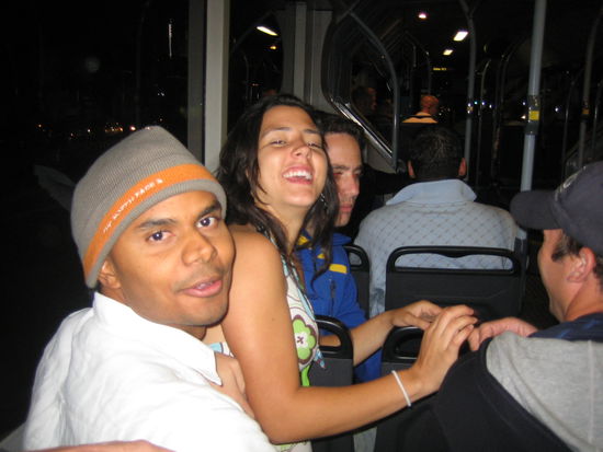 The bus ride home...