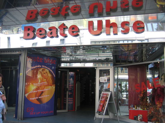 Passing by this strip joint was part of our daily route