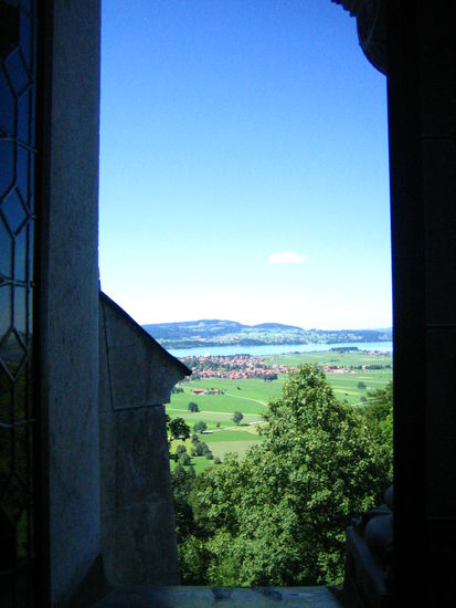 A view of the beautiful Bavarian region
