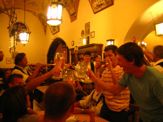 The place was in full swing by the time we entered