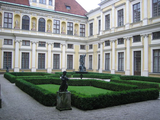 The courtyard