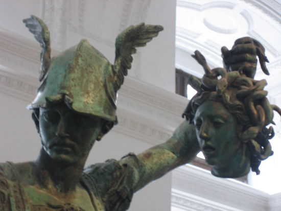 A beheaded Medusa...
