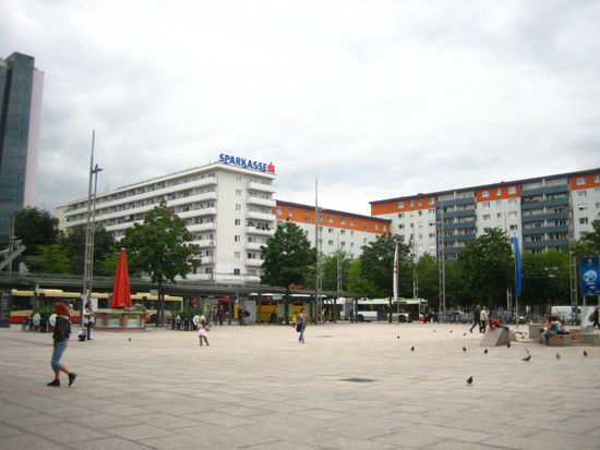 Arriving at the bahn in Austria
