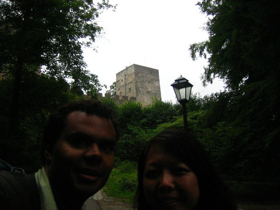 We weren't kidding about the hostel being in the middle of a forest!