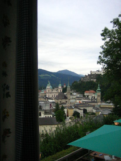 View from inside our closet