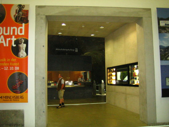 The operator of the Monchberg lift was nice enough to let us go up and down for free