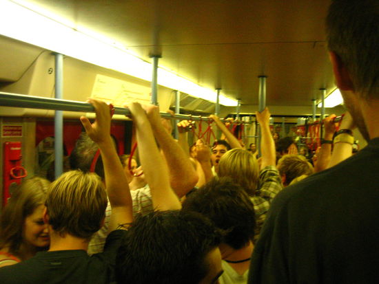 We are one loud raucous mob