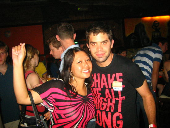 The guy that said "But I got these from Spain" when confronted by the crowd on why he was wearing 'bad pants'