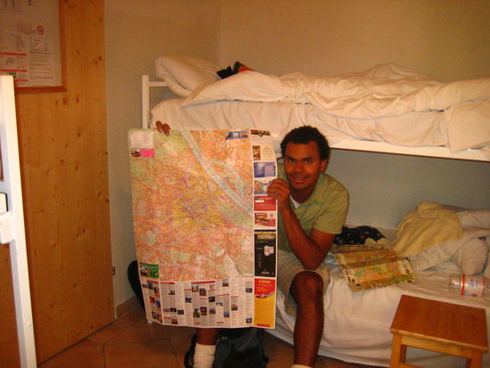 As you can see from this map, Vienna is a huge city!