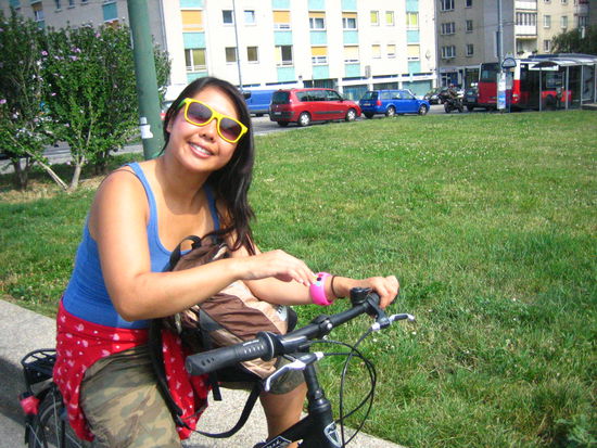 Riding the mean streets of a dog park