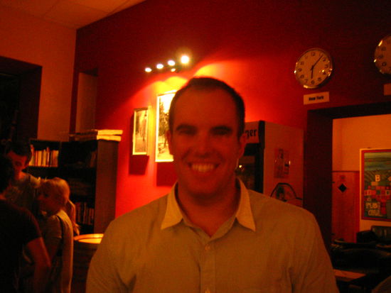 While at the Travel Shack, we encounter this guy that reminded us of my friend, Clam's ex-"DB"-bf. They even kinda acted similarly too. Weird!