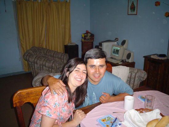 Me with my cousin Cono.