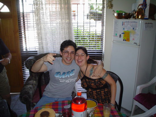 Cristian (cousin) and me