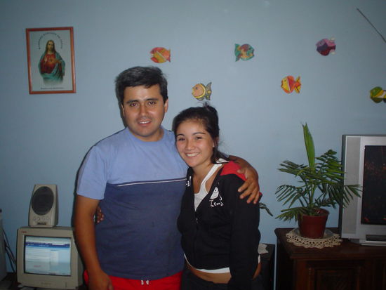 Cono and Lorena (niece)