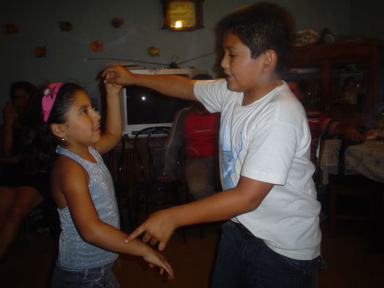 The kids showing the grown-ups how its really done.