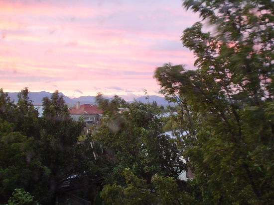 Dawn in Puerto Natales.