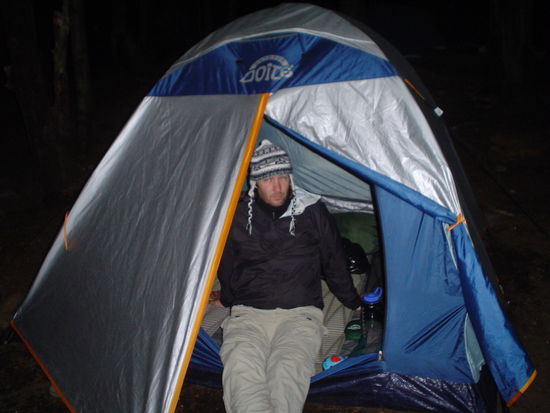 Julius in our door-way