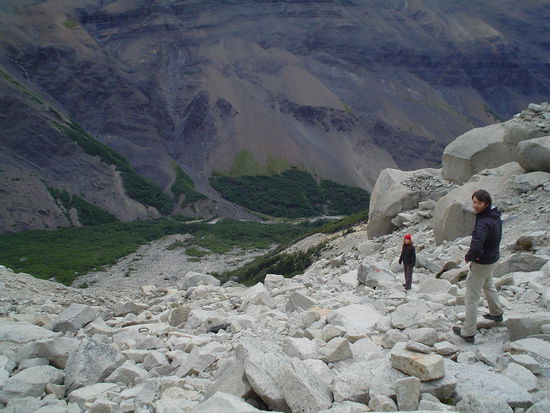 Oh shit, now we have to go back down?