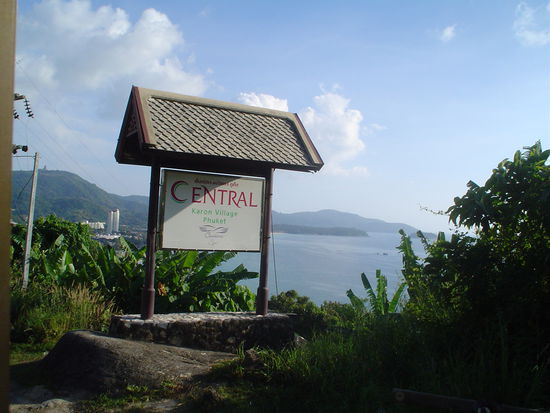 Approaching Karon Beach.  This is (apparently) the more 'posh' beach.  I think this means no street stalls.