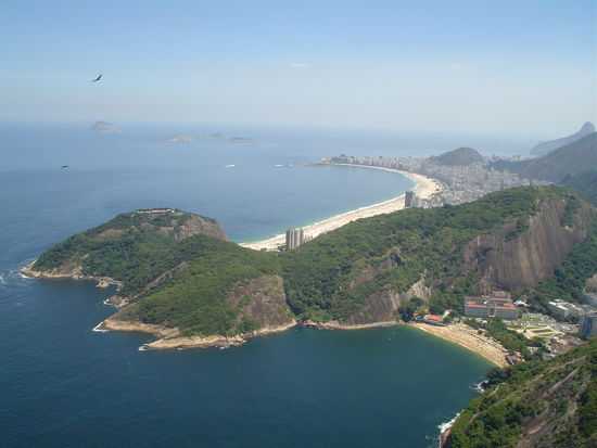 view of Copacabana beach