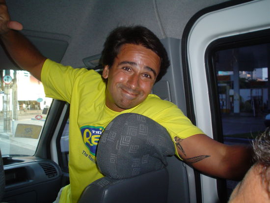 Our ¨I´m not a racist but I hate black people¨tour guide.  An ex-cop come buddhist (seriously) who left the Brazillian police force for corruption because they didn´t let him kill the bad people.  I already miss him.