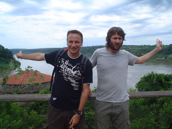 Look, I can fit Argentina, Brazil and Paraguay into one photo! (seriously, can we get out of here now???)