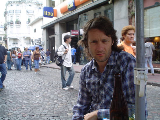 Julius working it in San Telmo