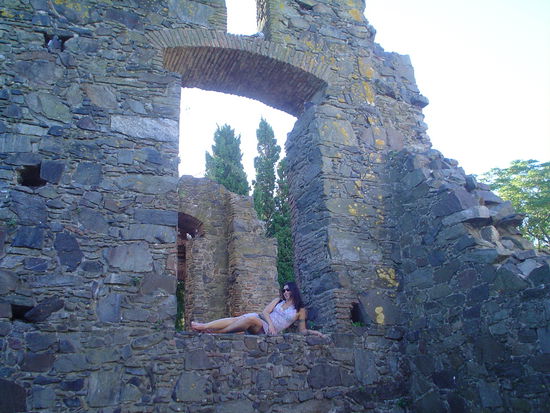 Nothing like a reclining pose on some ruins