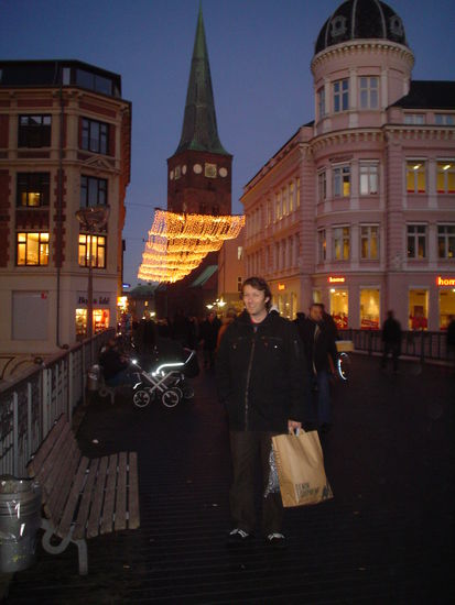 Shopping, shopping, shopping.  Julius just couldn't get enough.