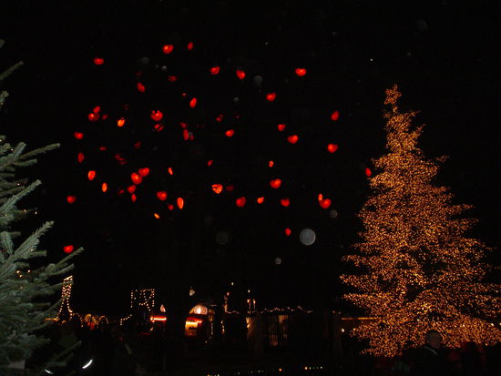 A tree of hearts . . . awwwww!