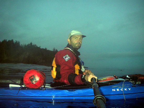 just befor rounding Cape Scott ...