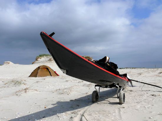 at the beautiful beach of Amrum