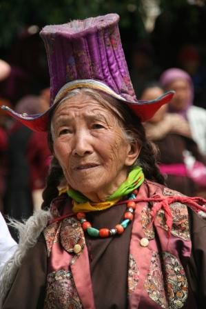 Ladakhi old women