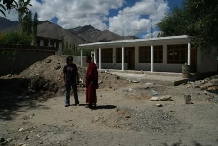 In Summer 06 the school building was under construction