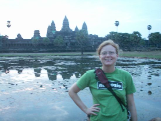 early morning in Angkor Wat