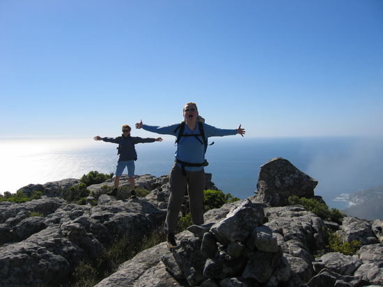 "I'm the king of the world", well I'm alive and on the top...