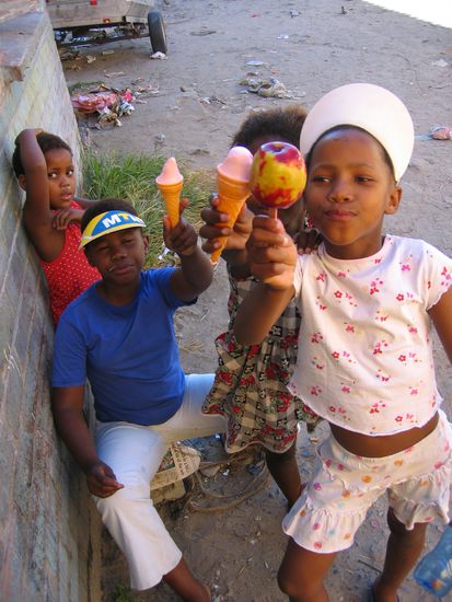 Kids in the Langa township