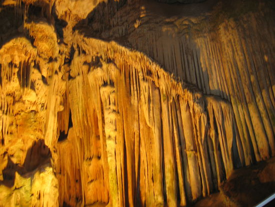 cango caves, it's kind of hard to make a good picture in the dark