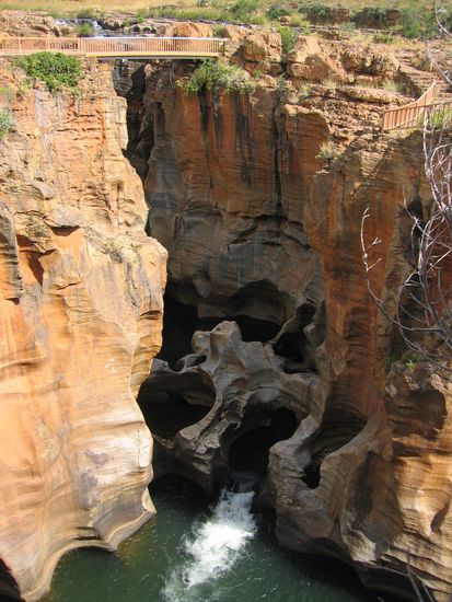 Burke's Luck potholes, Blyde River Canyon