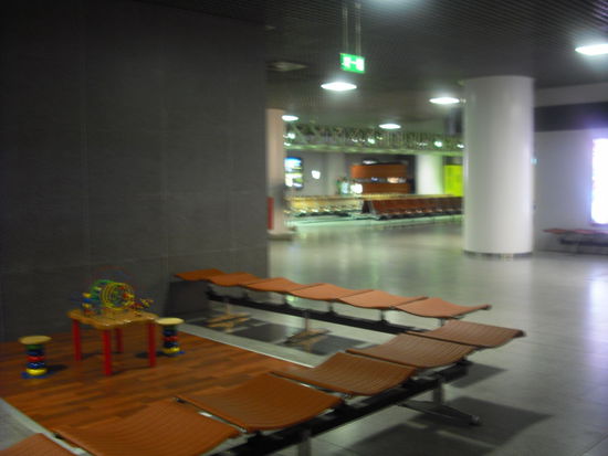 Wartehalle vorm Eurostar