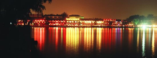 Panoramic View of the lake