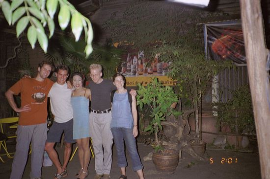 In the Chopper Bar with Jenny, resp. Gohf