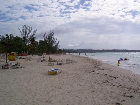 Negril beach