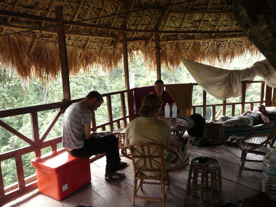 our lovely treehouse for the first night