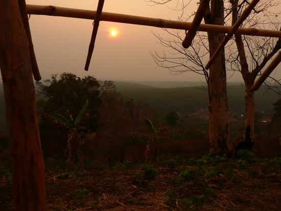 sunset from Elsay Patomak Mountain